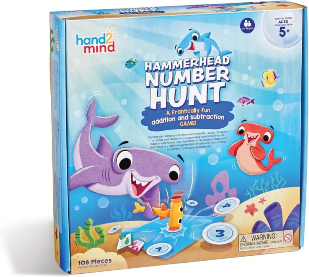 Learning Resources Hamerhaai Getallenjacht! - 5+ - Multikleur - afbeelding 6 van 6