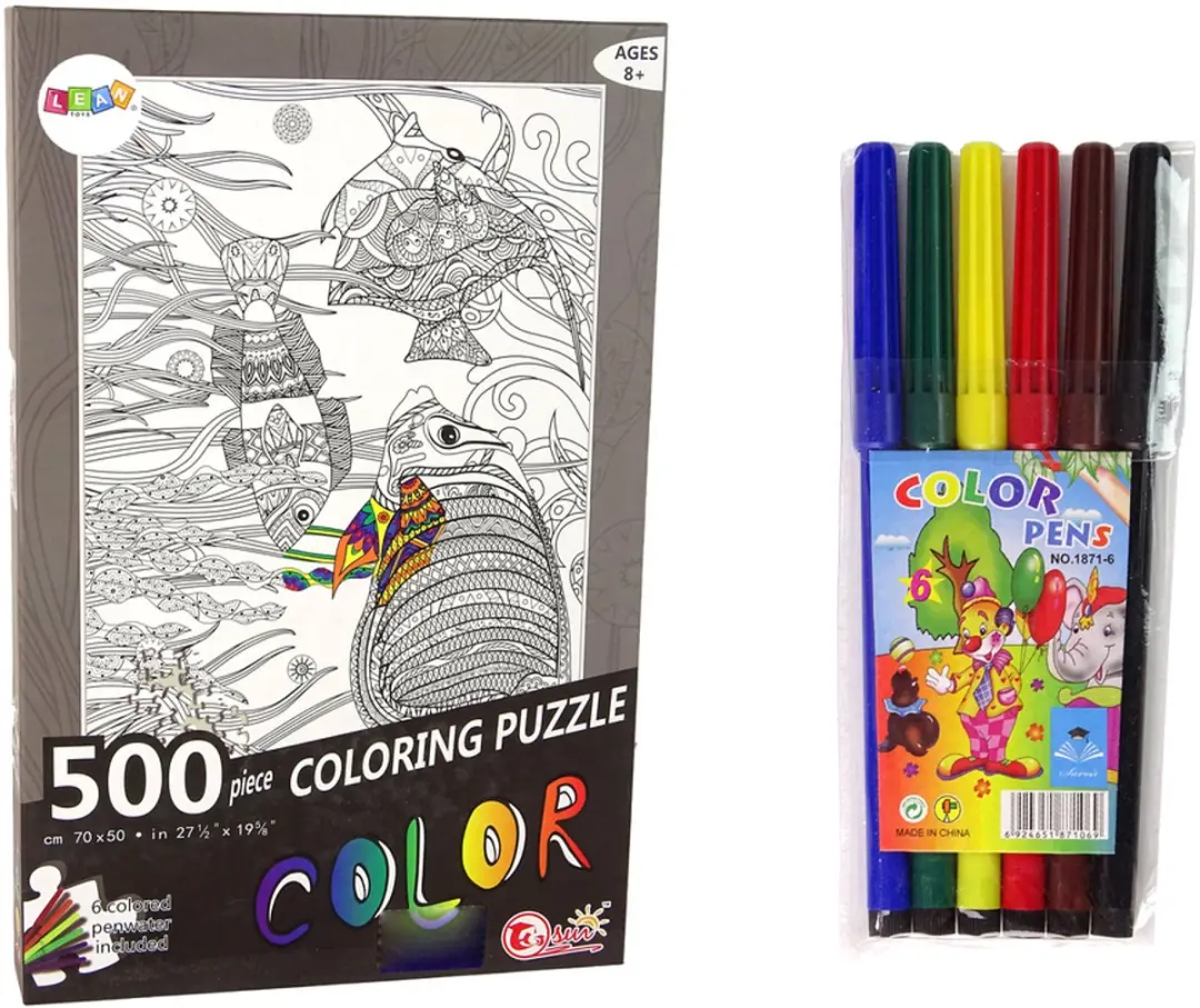 Lean Toys Puzzel 500 Ocean