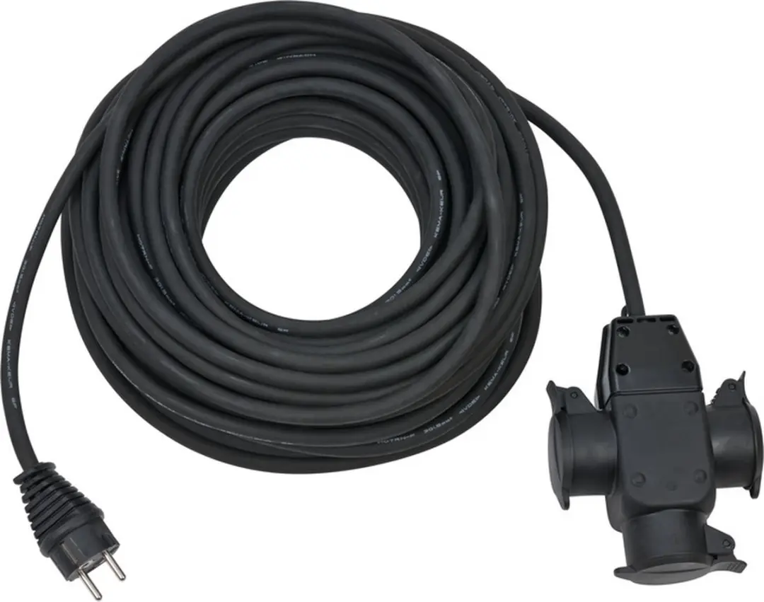 Brennenstuhl Verlengsnoer 3-voudig IP44 25m
