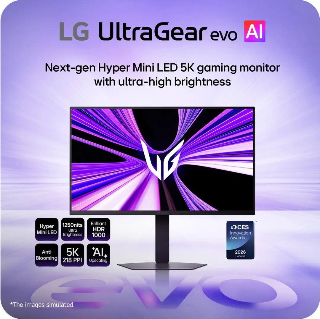 LG UltraGear 27GM950B-B Gaming Monitor 27 inch - 5K