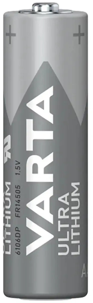 Varta Ultra Lithium AAA Batterij - 4 Stuks