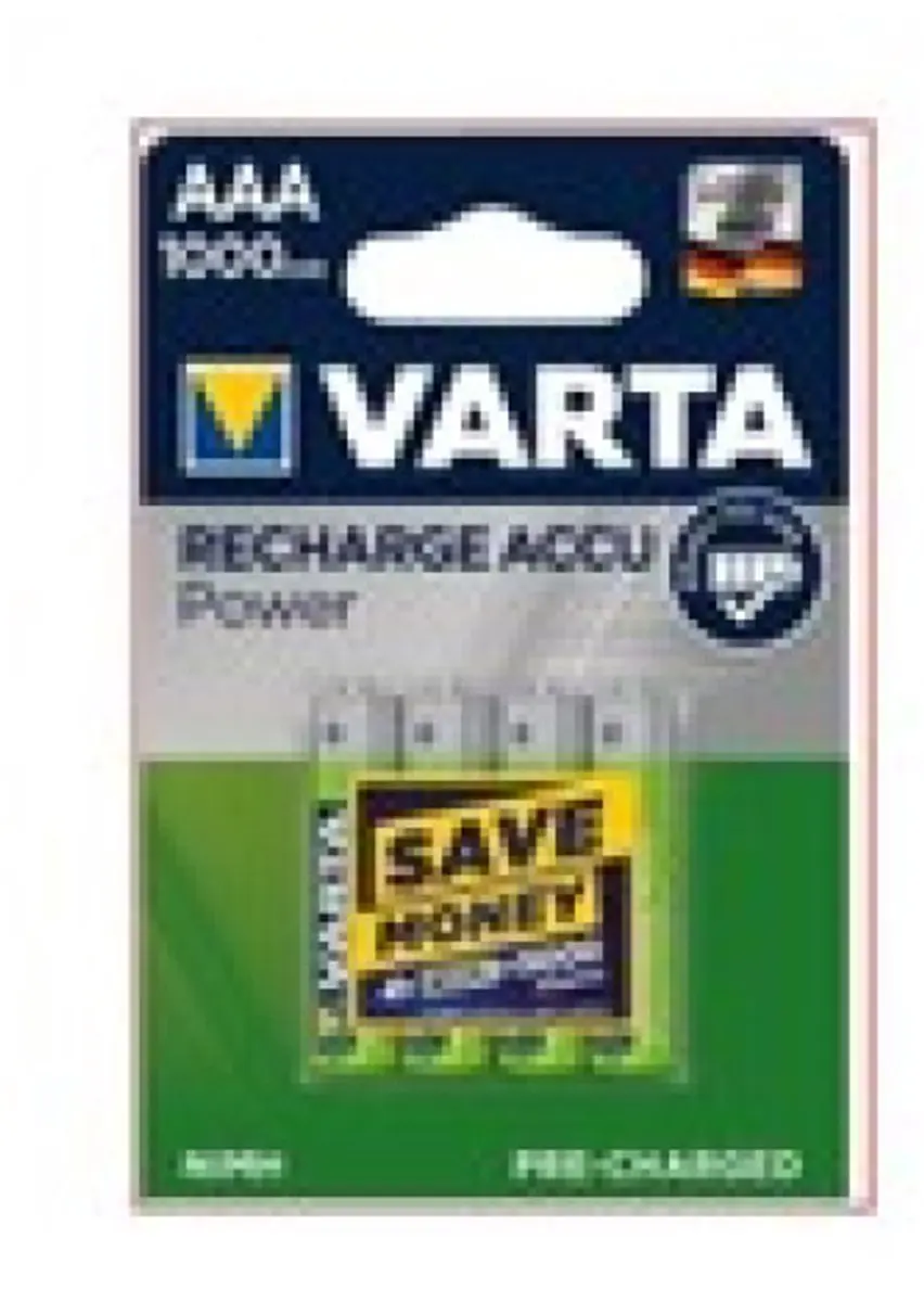 Varta AAA Oplaadbare Batterijen 1000mAh