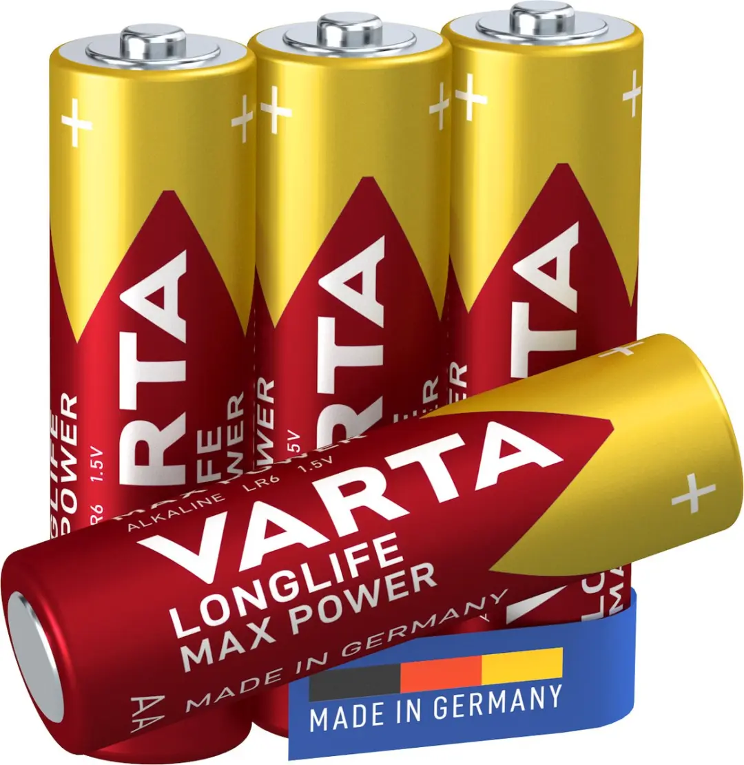 Varta Longlife Max Power AA Batterijen