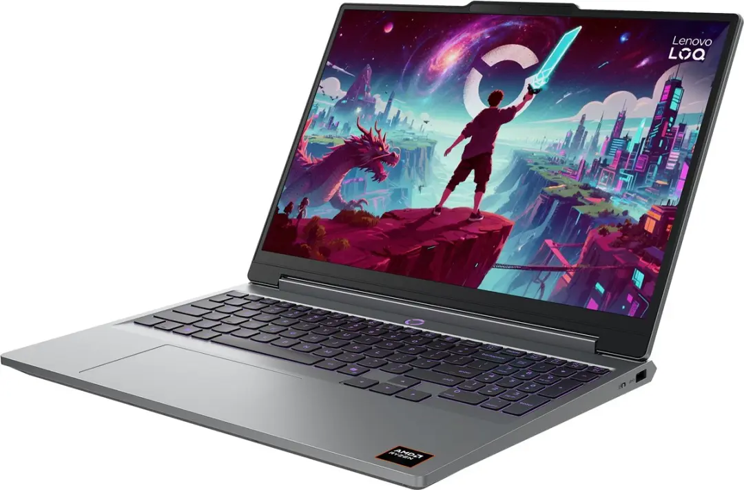 Lenovo LOQ 15AHP11 Gaming Laptop - RTX 5070 - 16GB 512GB - Grijs