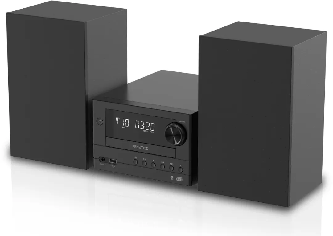 Kenwood M-450DAB Microset - Zwart