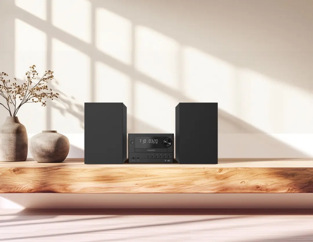 Kenwood M-450DAB Microset - Zwart