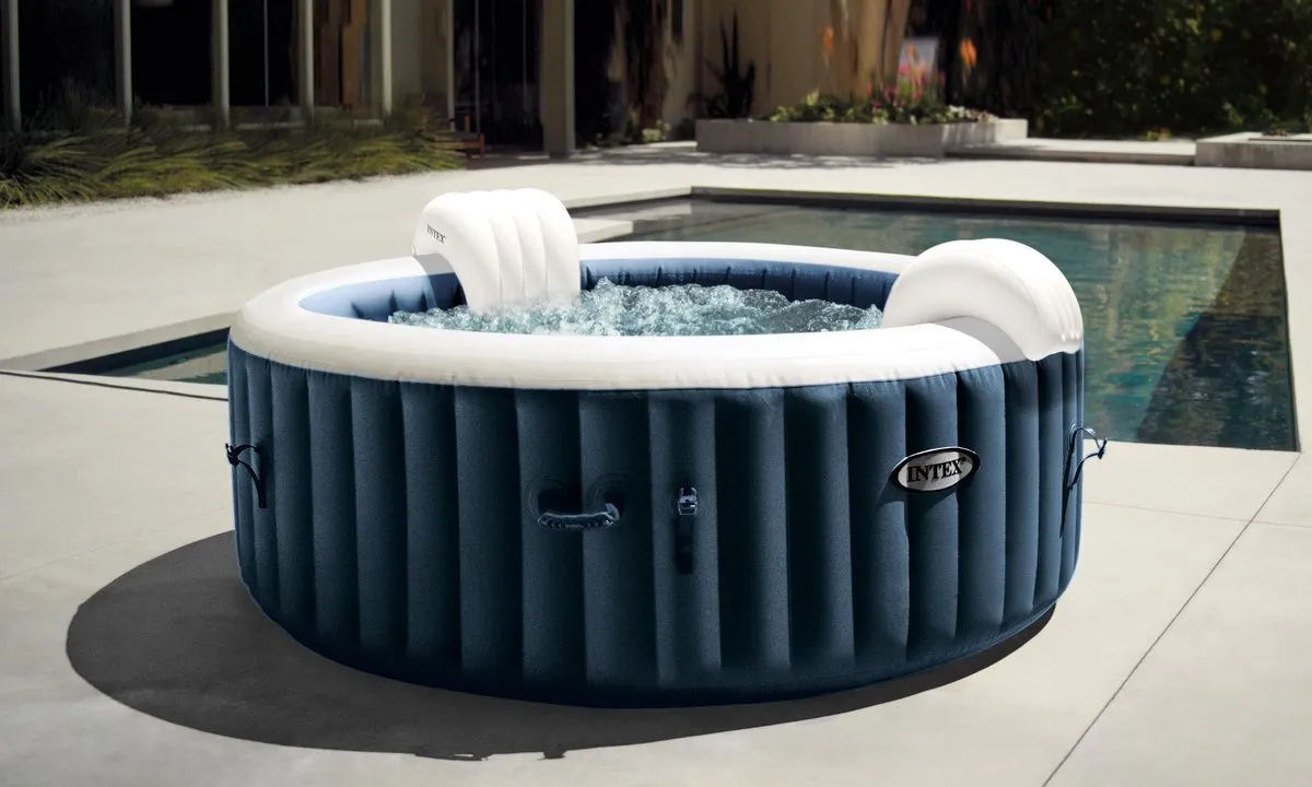 Intex PureSpa Jacuzzi 28430 - 4 persoons - 795L - Donkerblauw