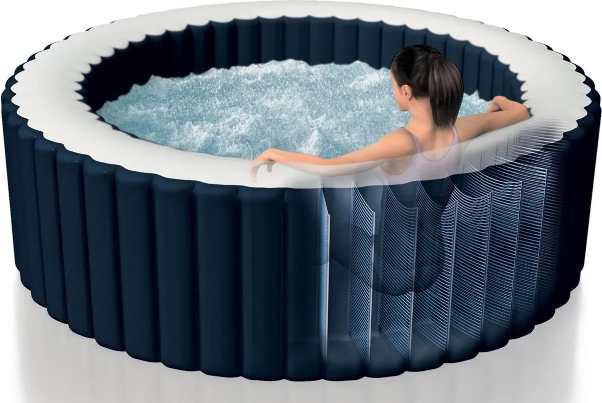 Intex PureSpa Jacuzzi 28430 - 4 persoons - 795L - Donkerblauw