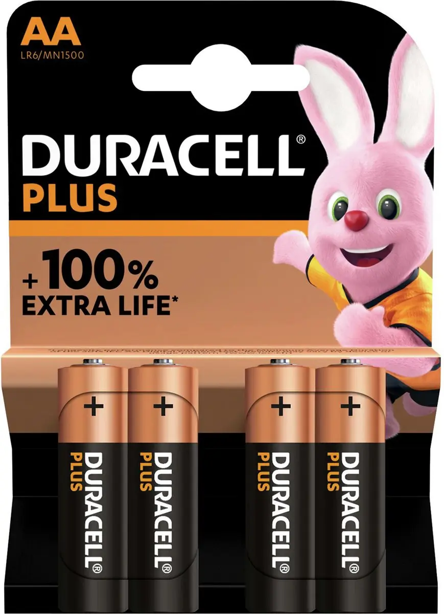 Duracell Alkaline Plus AA Batterij 2700mAh