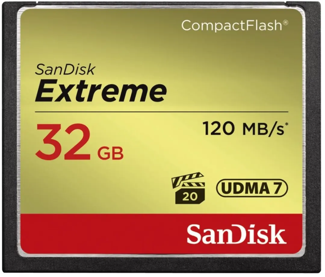 SanDisk CompactFlash Extreme SDCFXSB-032G-G46 - 32GB
