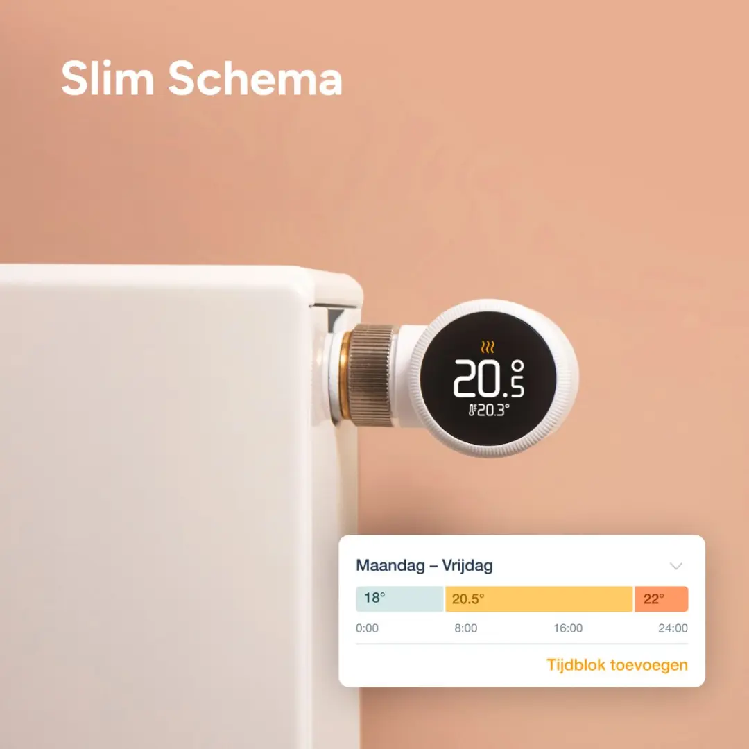 Tado Slimme Radiatorknop X Uitbreidingset 4 Stuks - M30 - o.a. Honeywell