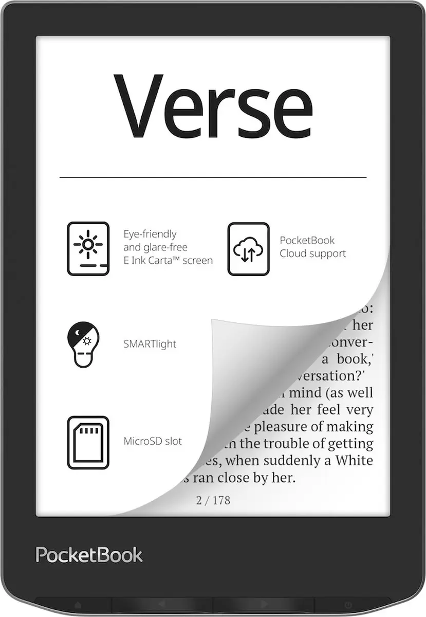 PocketBook Verse PB629-M-WW E-reader
