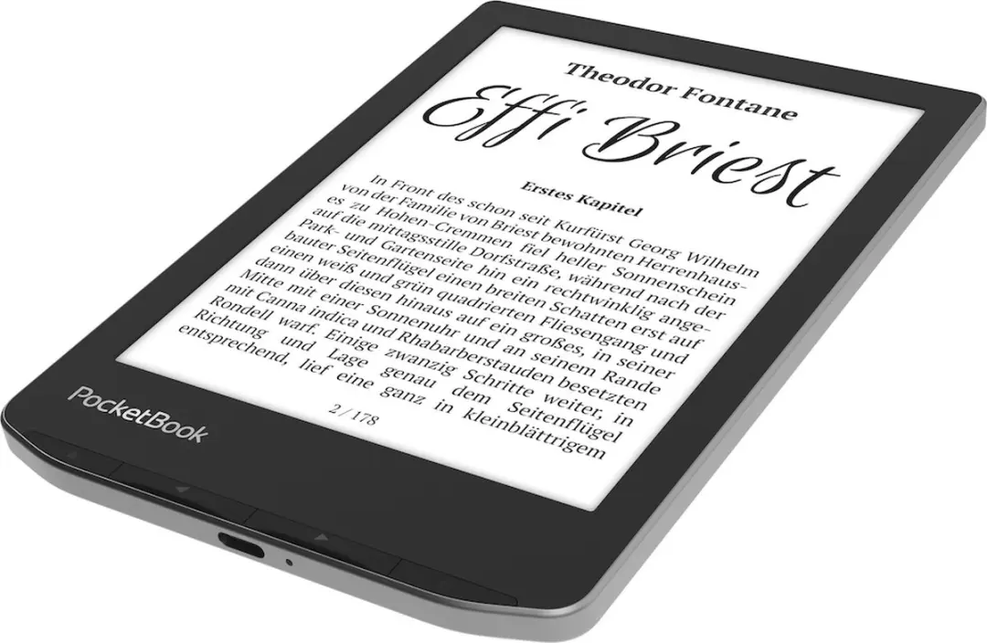 PocketBook Verse PB629-M-WW E-reader - 6 inch - 8GB - Mist Grey