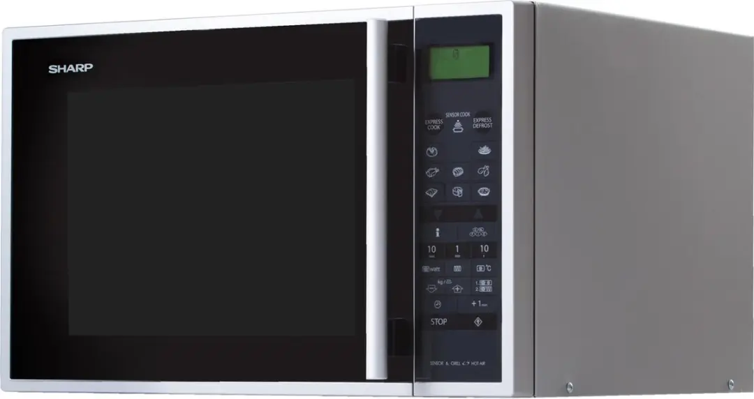 Sharp R-961INW Combi-magnetron 900W - Zilver