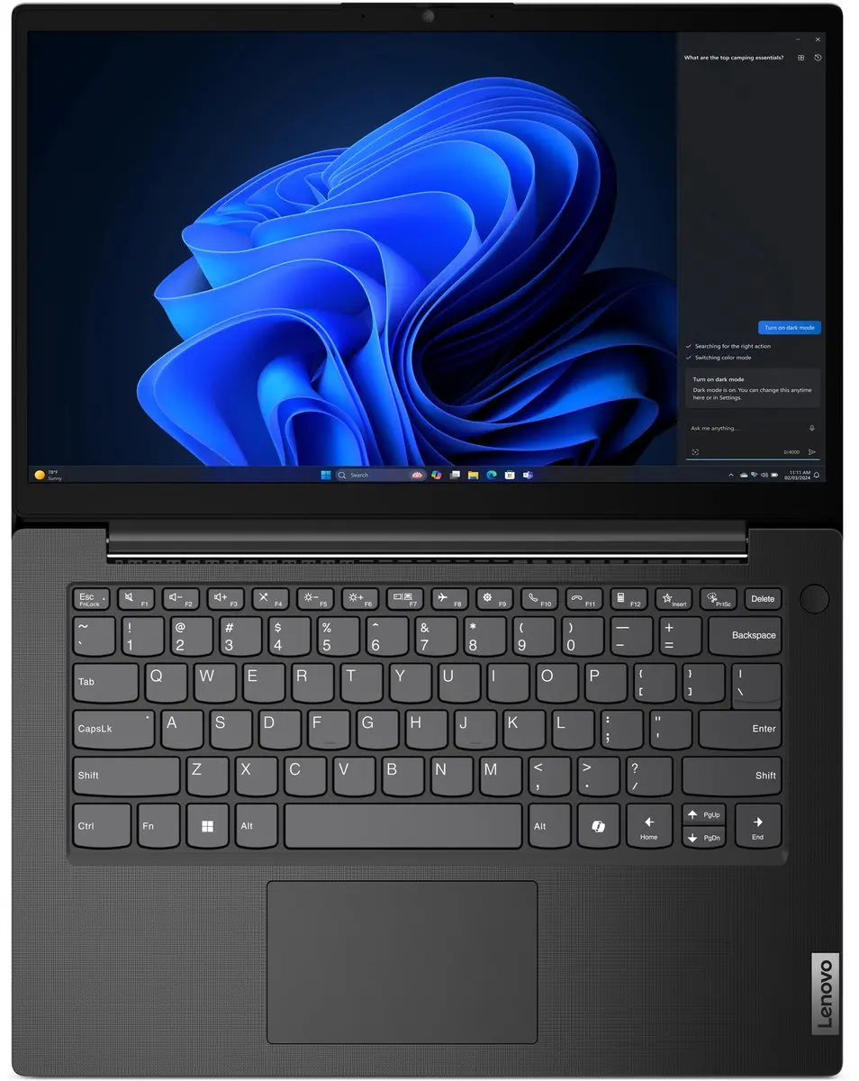 Lenovo V14 G5 IRL Laptop 14" Full HD - 16GB RAM 512GB SSD - Zwart - afbeelding 6 van 6