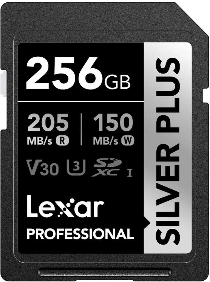 Lexar 256GB SD Silver Plus LSDSIPL256G-BNNNU