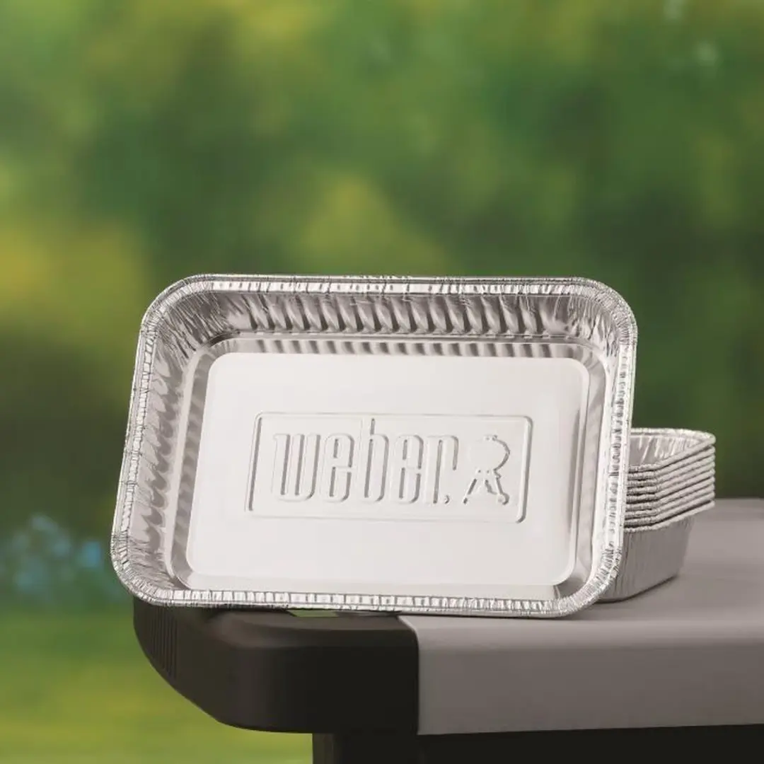 Weber Aluminium Lekbakjes 6415 - 10 Stuks