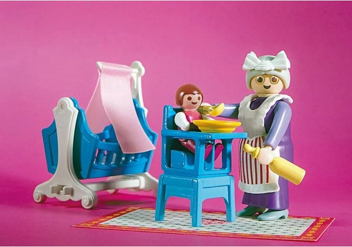 Playmobil 70893 Nostalgische Badkamer - Roze/Wit/Blauw/Geel