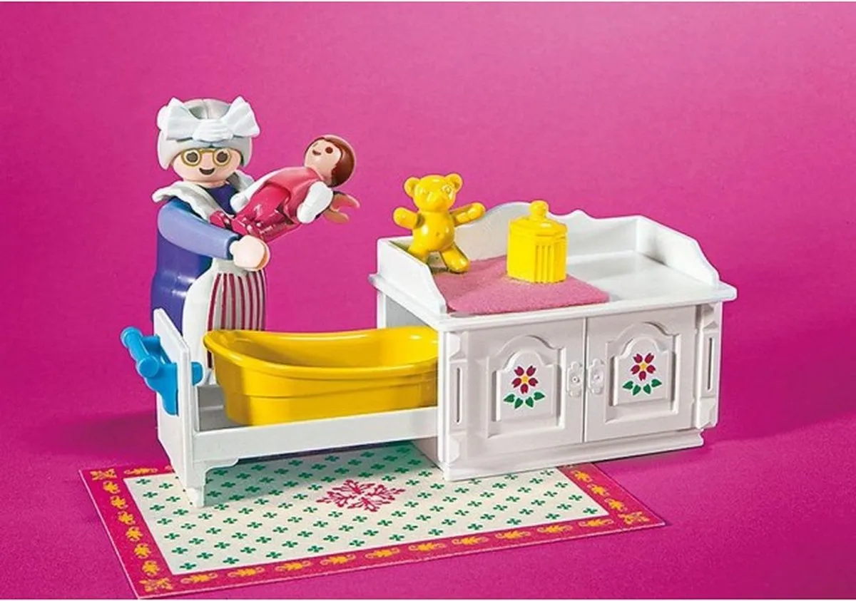 Playmobil 70893 Nostalgische Badkamer - Roze/Wit/Blauw/Geel