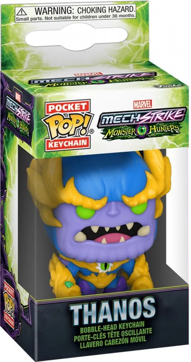 Funko Mech Strike Marvel POP! Thanos Verzamelfiguur - 9cm - Multicolours