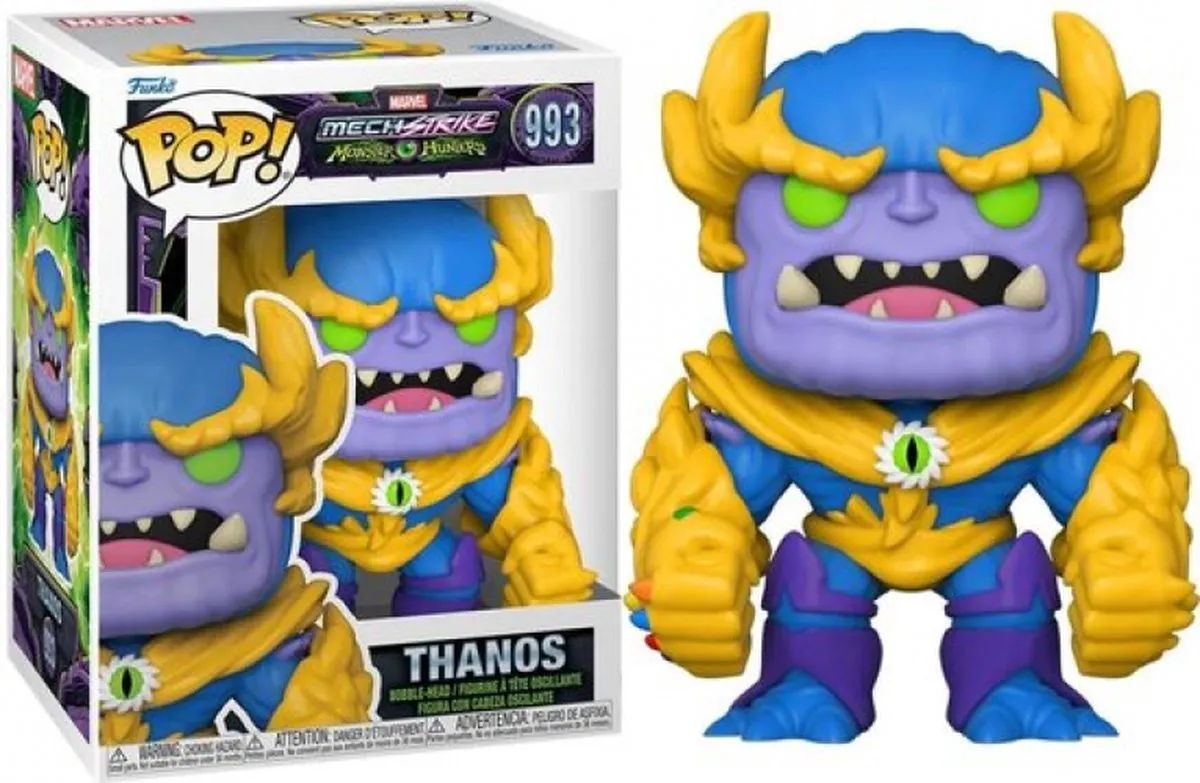 Funko Mech Strike Marvel POP! Thanos Verzamelfiguur - 9cm - Multicolours