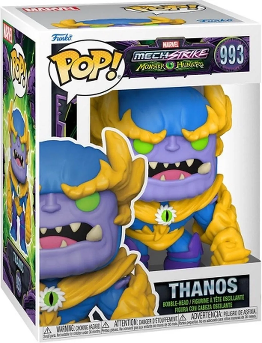 Funko Mech Strike Marvel POP! Thanos Verzamelfiguur - 9cm - Multicolours