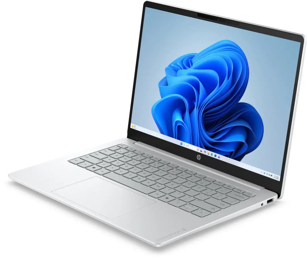HP OmniBook 3 AI 14-ht0013ndx Laptop - 2K 8GB 512GB - Grijs/Zilver