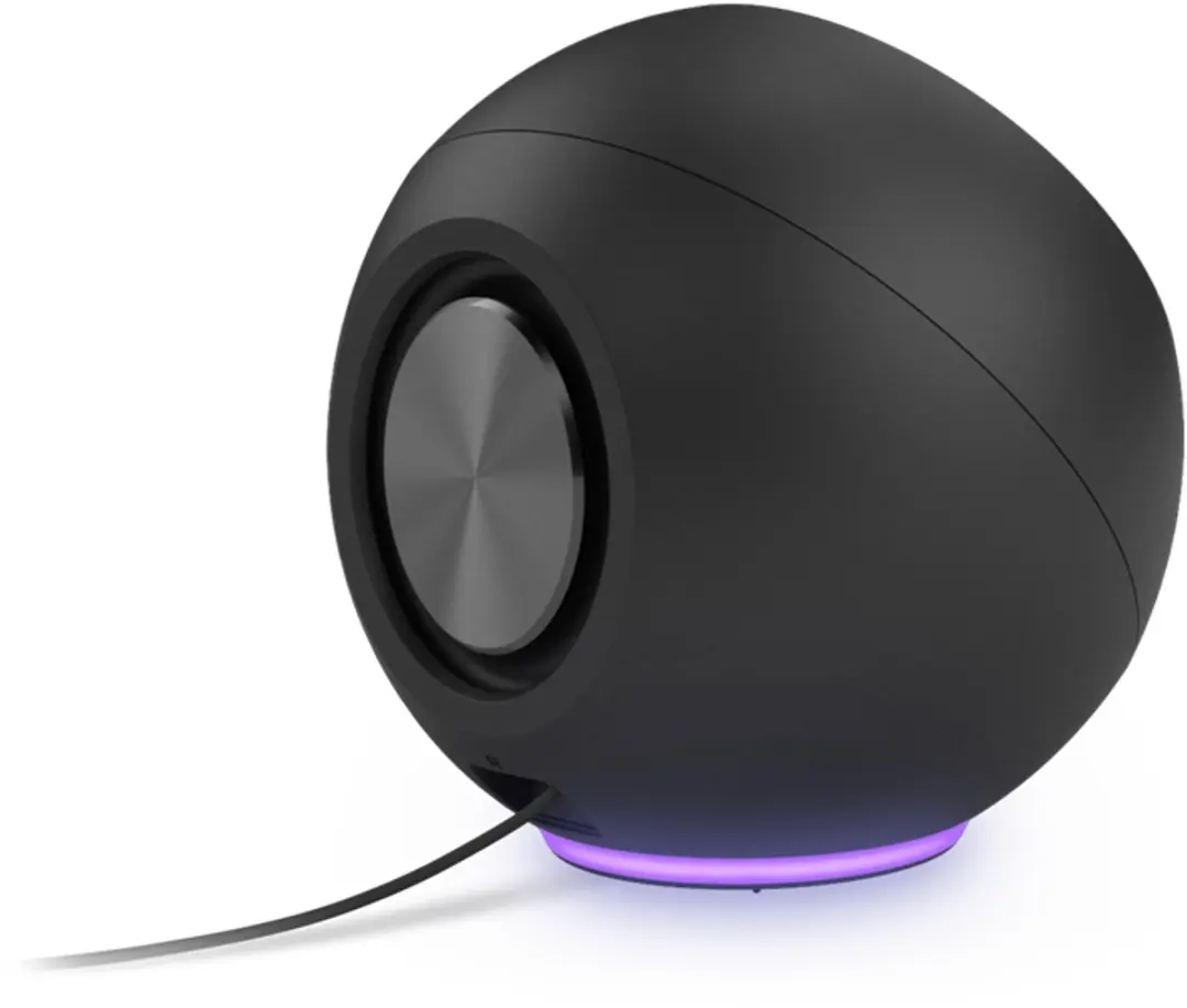 Creative Pebble SE USB-C Luidsprekers - RGB Verlichting - Transparent