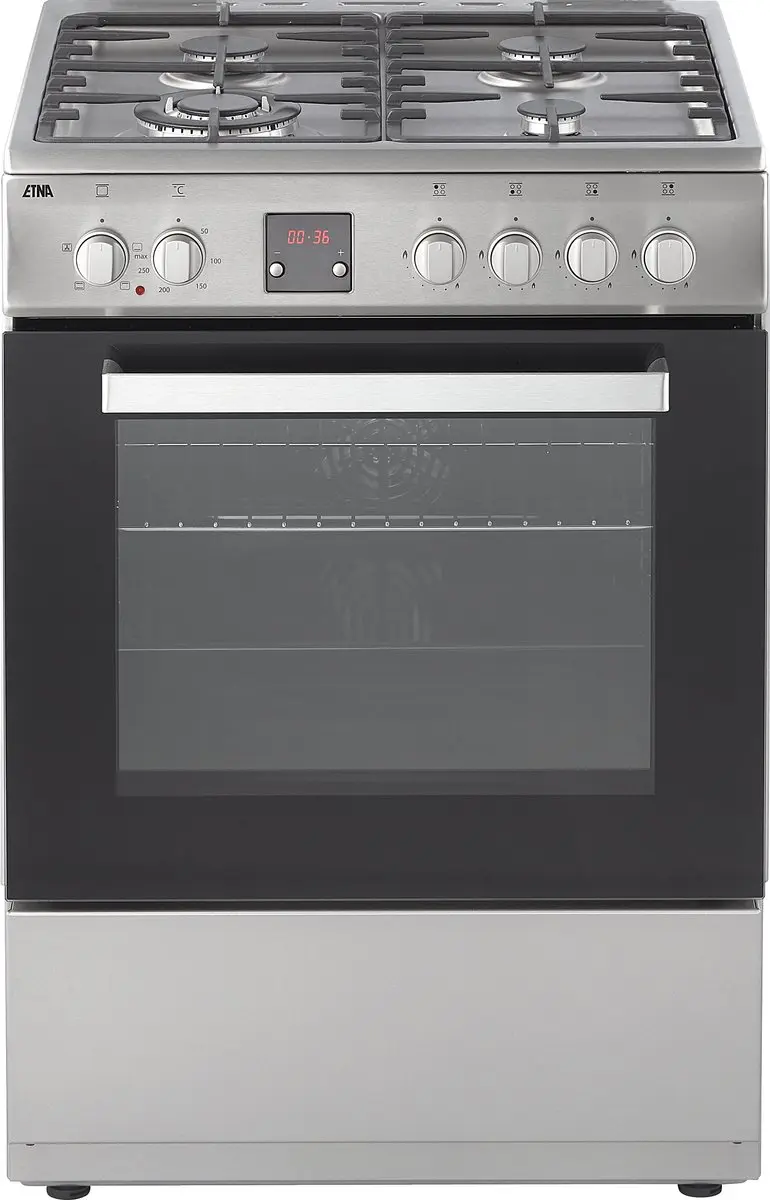 Etna FGV460RVS Gasfornuis 60cm