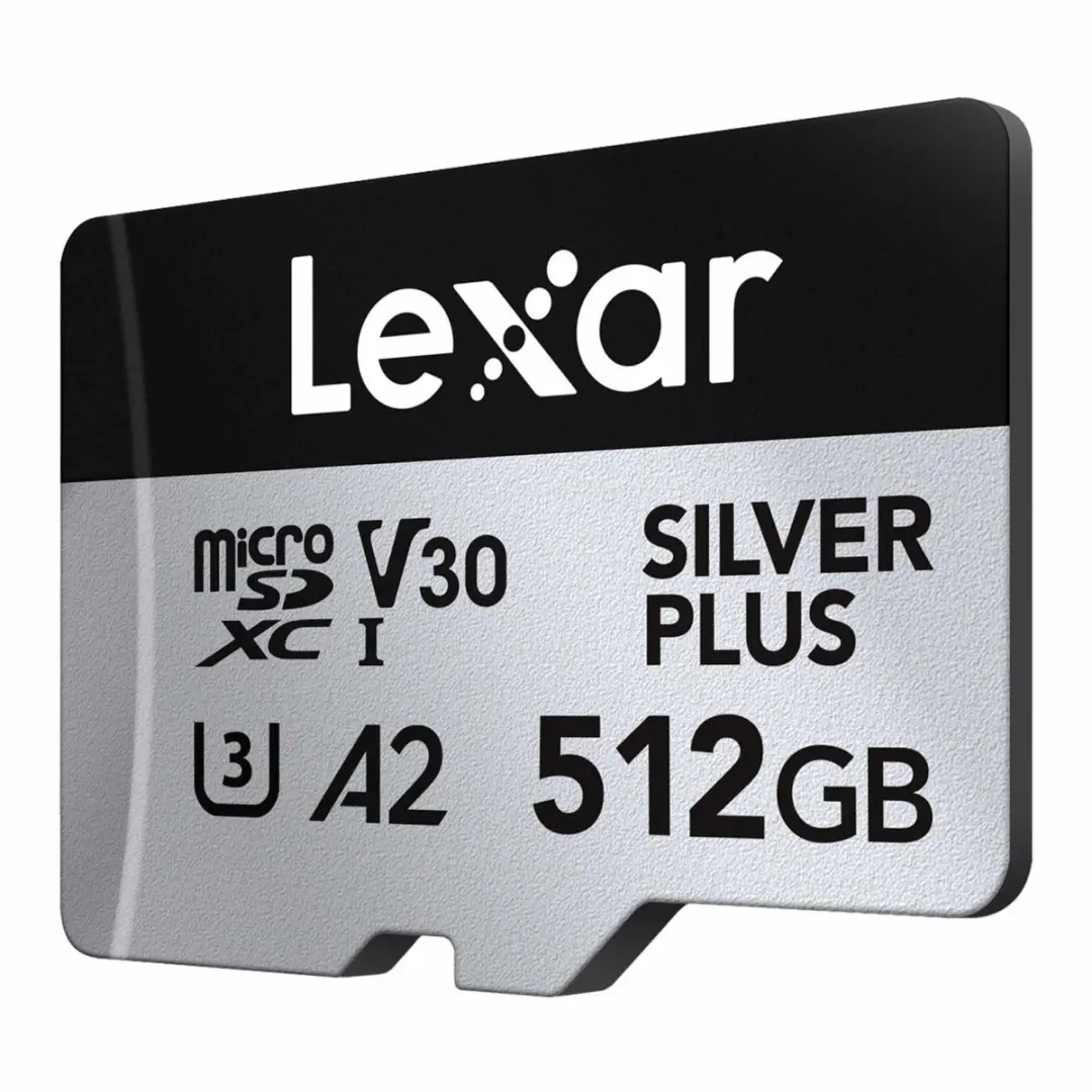 Lexar microSDXC Silver Plus UHS-I LMSSIPL512G-BNANG 512GB - 205MB/s Lezen - afbeelding 6 van 6