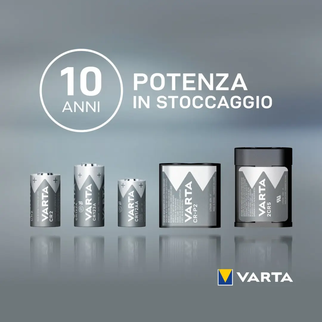 Varta Fotolithium CR2/BP1 Fotobatterij 920mAh