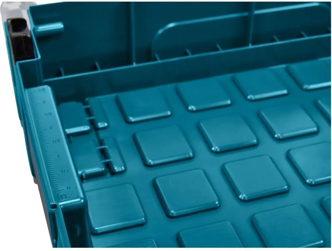 Makita 191X84-4 Mbox Organizer - 35 Vakken - Zwart/Turquoise - afbeelding 4 van 6