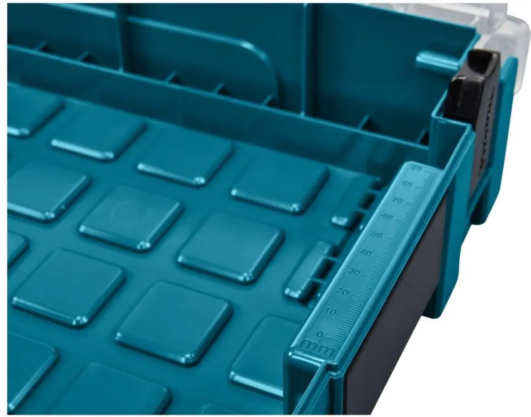 Makita 191X84-4 Mbox Organizer - 35 Vakken - Zwart/Turquoise - afbeelding 3 van 6