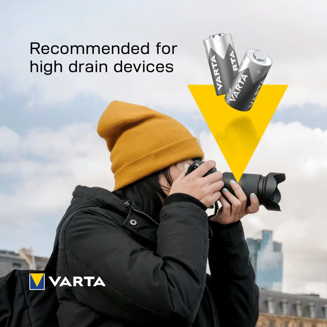 Varta 2CR5 6V Fotobatterij 1400mAh