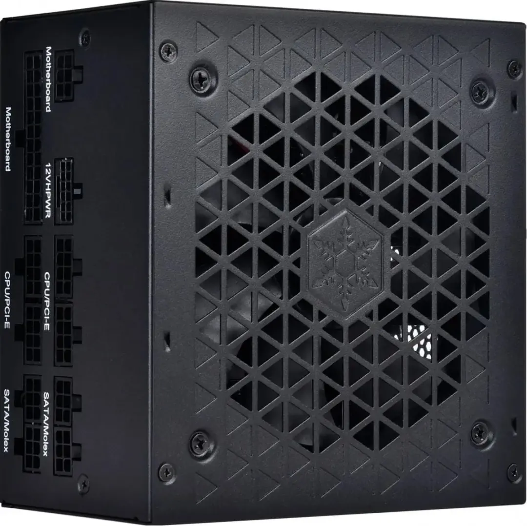 SilverStone DA750R-GM Voeding 750W - 80 Plus Gold - Modulair - Zwart