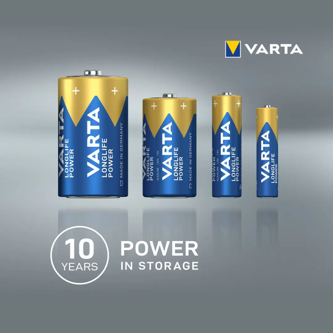 Varta Longlife Power AAA 1100mAh - 4 Stuks