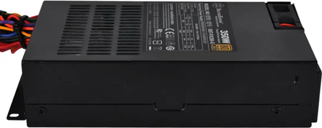 SilverStone FX350-G Voeding 350W - ATX 20+4 Pin - Zwart