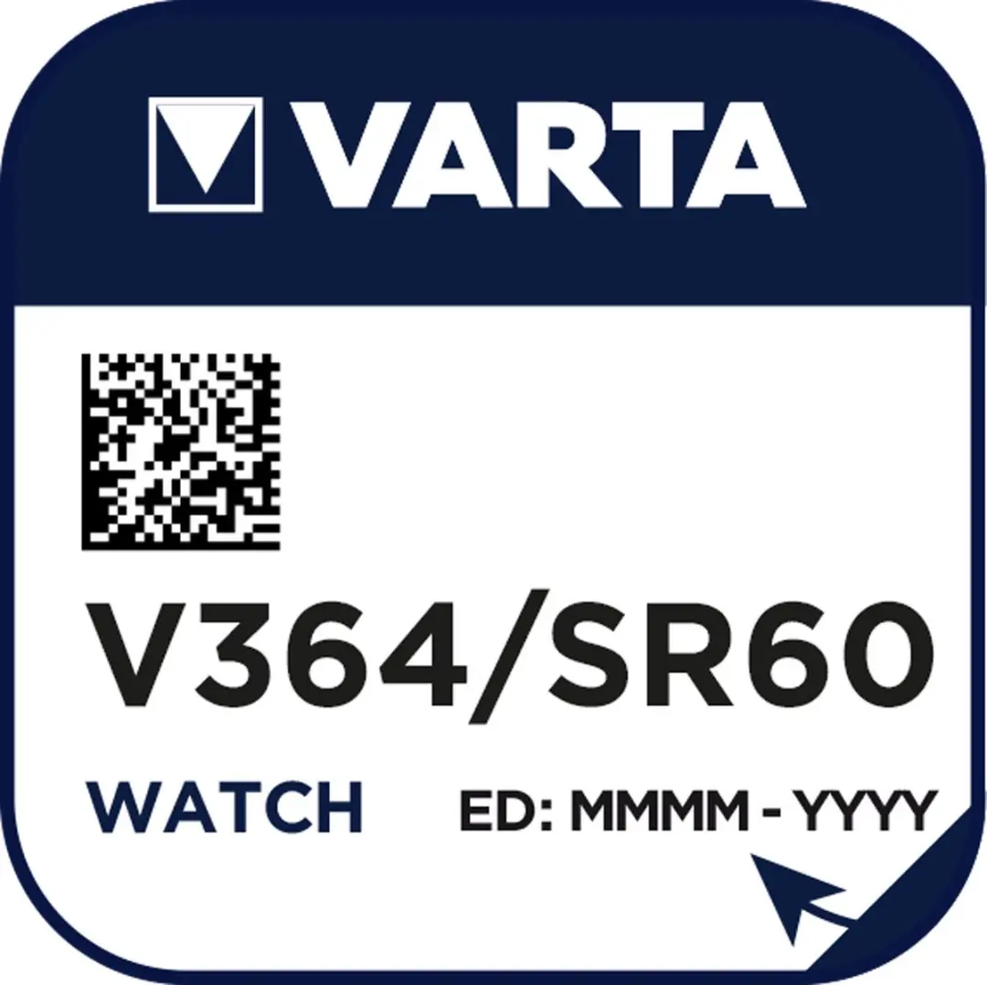 Varta V364/SR60 Knoopcelbatterij 1,55V - 20mAh
