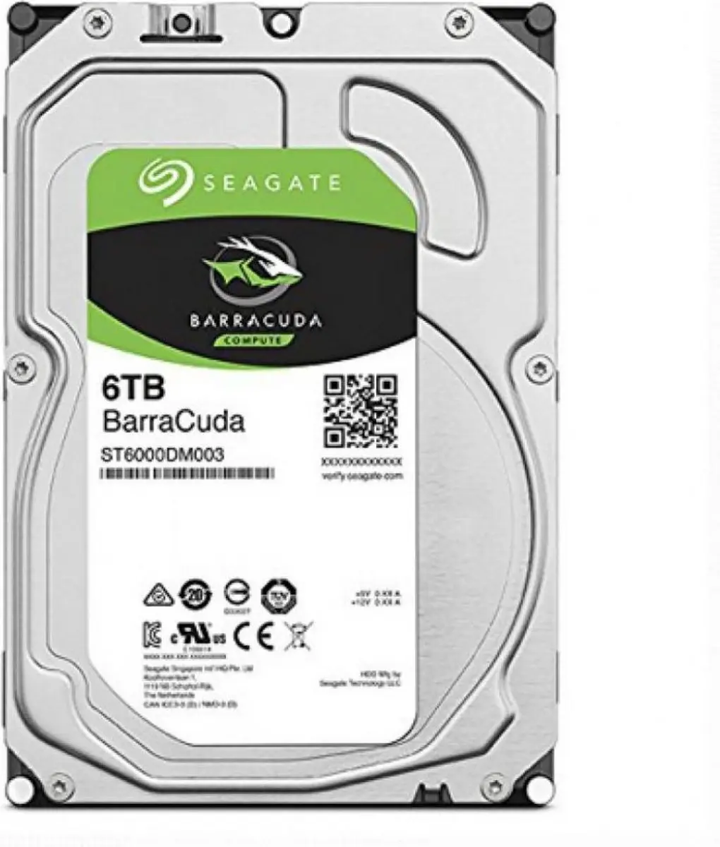 Seagate Barracuda ST6000DM003 Interne HDD 6TB