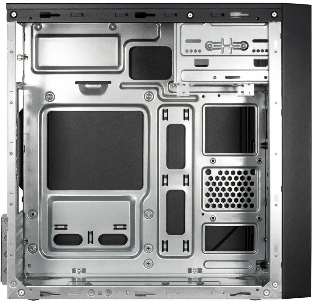 Inter-Tech IT-6502 Romea Micro Tower Case - Zwart