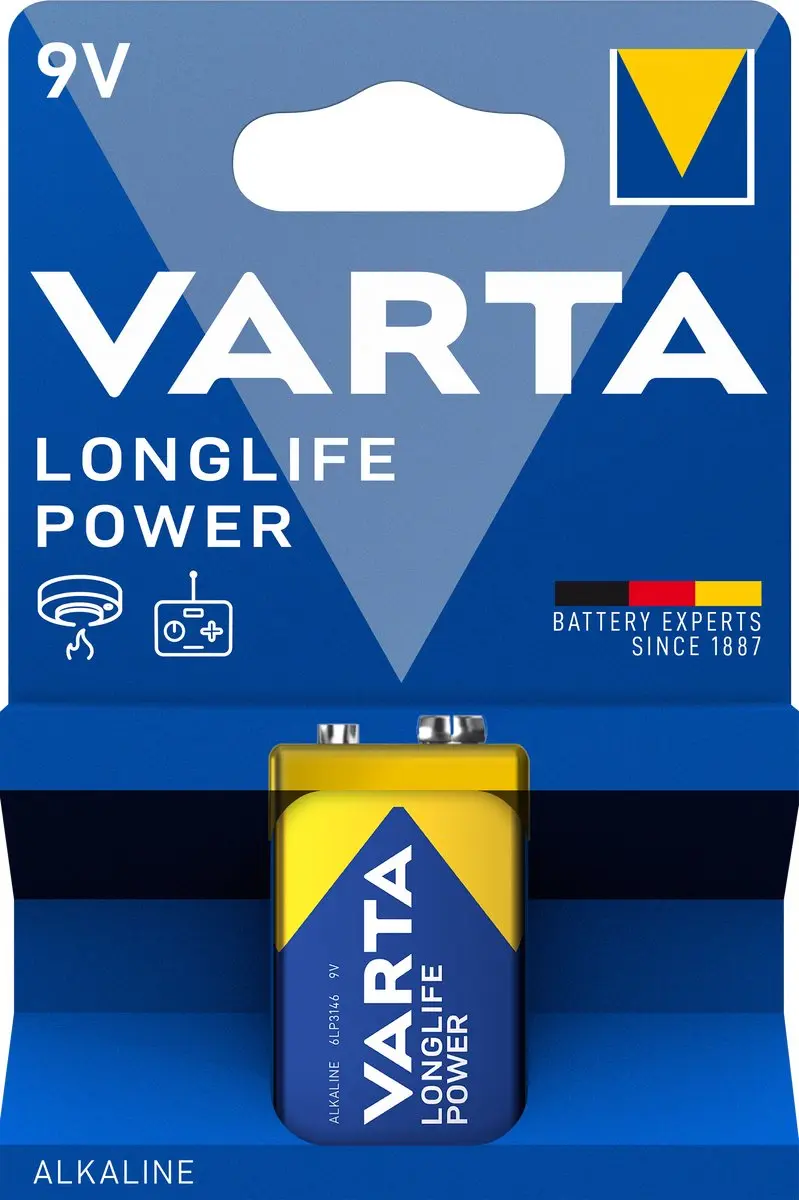 Varta Blok E High Energy Alkaline 9V