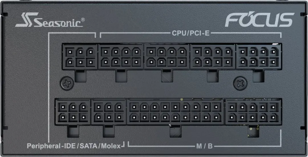 Seasonic FOCUS-SPX-750 Voeding - 750W - ATX - Zwart