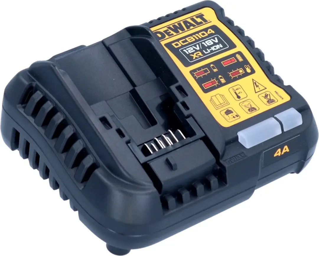 DeWalt DCB1104 Multilader XR 12V/18V - Geel/Zwart