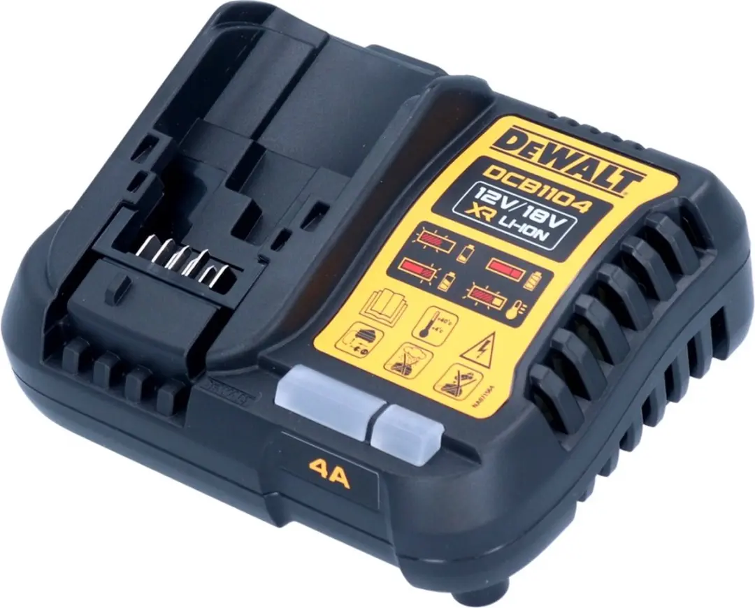 DeWalt DCB1104 Multilader XR 12V/18V - Geel/Zwart