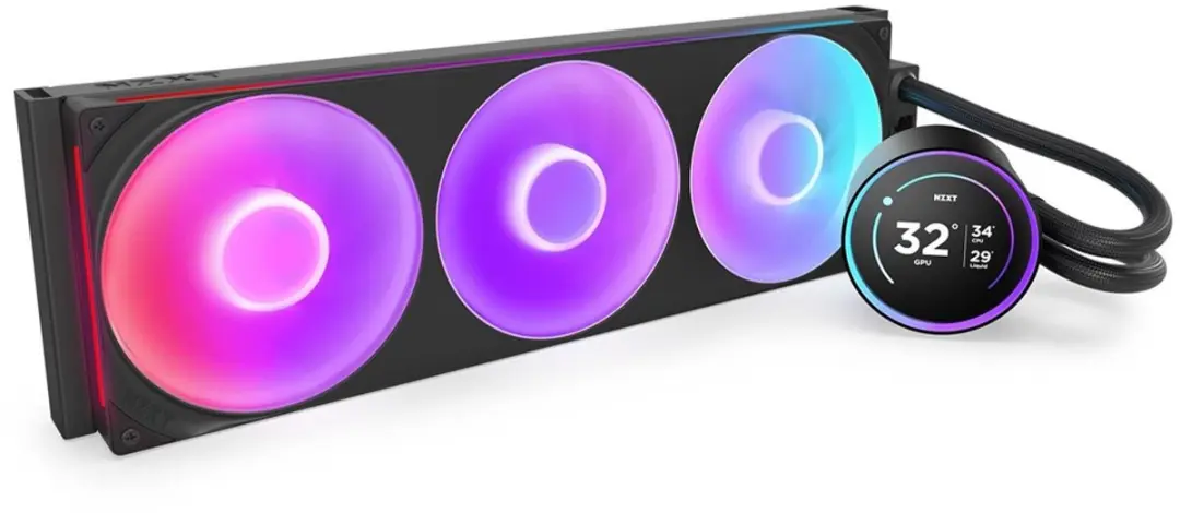 NZXT Kraken Elite RL-KR42E-B2 RGB Koeler - Zwart
