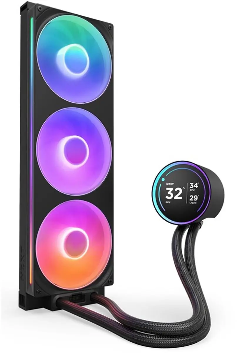 NZXT Kraken Elite RL-KR42E-B2 RGB Koeler - Zwart