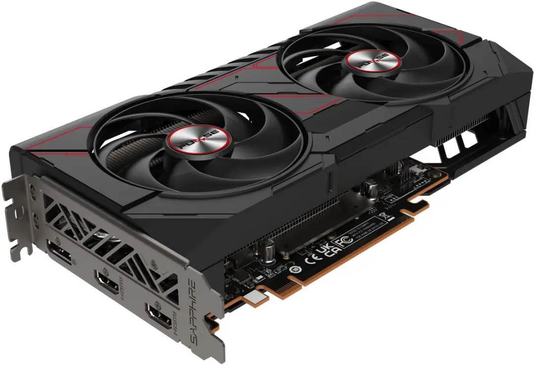 Sapphire Pulse Radeon RX 9060 XT Videokaart 16GB GDDR6