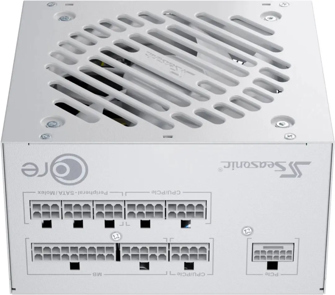 Seasonic CORE GX SRP-CGX851-A5A32SF-W ATX3.1 Voeding - 850W - Wit