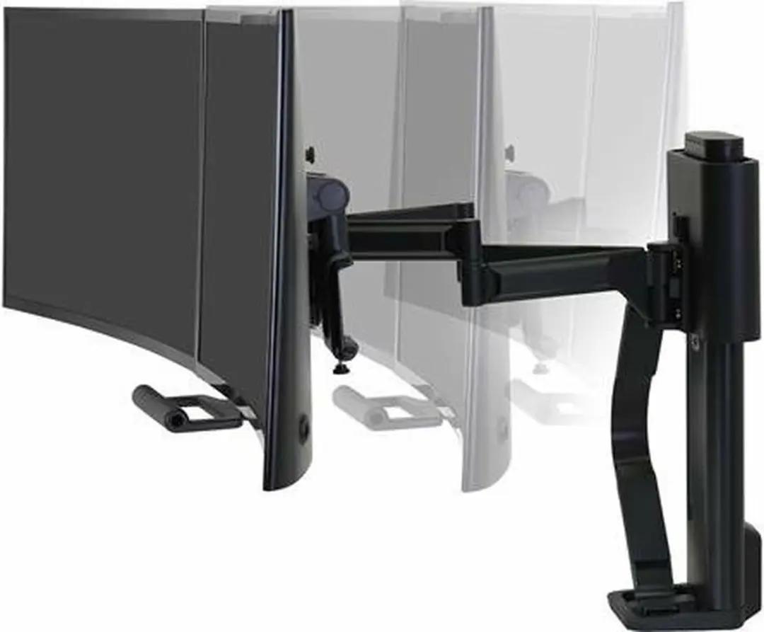 Ergotron TRACE Monitor-tafelbeugel 2-voudig 27"