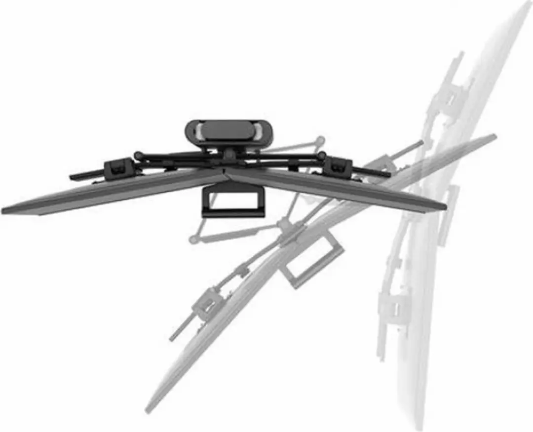 Ergotron TRACE Monitor-tafelbeugel 2-voudig 27" - Zwart - afbeelding 6 van 6